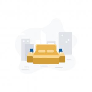 One Room Suite with Two Queen Beds and Sofa bed - Non Smoking